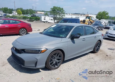 2025 Honda Civic Sport from USA, damaged, VIN 2HGFE2F5XSH578424